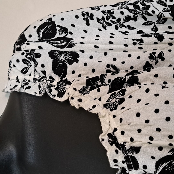 Free People One on One Date Bodysuit Top Ivory Combo - Picture 8 of 12